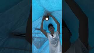 Build house on ice-hole😨