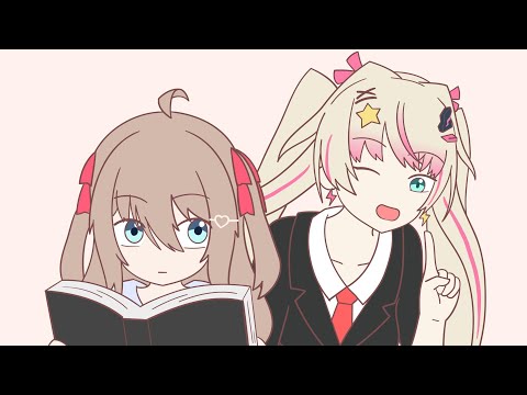 Neuro-Sama learning the alphabet with Lia | Animation