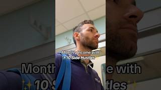 Monthly Income Working 10 Side Hustles
