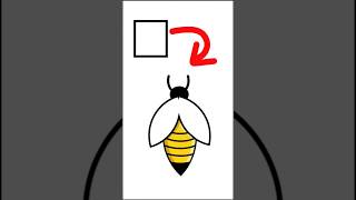 Adobe Illustrator Tutorial: Design a Bee Logo Starting with a Rectangle #firefoxlogo #vector #Bee#Ai