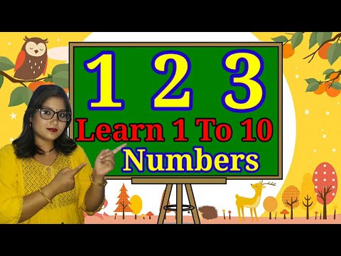 Numbers Song | Learn Numbers From 1 To 10 |123 Numbers Name | Numbers Rhymes For Kids| 1234 Counting