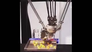 High speed sorting robot. #robot #robotics