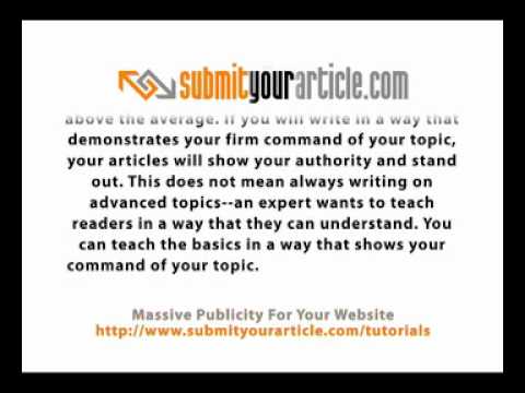 Article Marketing Strategies: 5 Tips For Writing Popular Articles In A Competitive Field