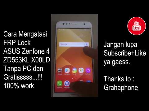 Asus Zenfone 4 FRP Lock Akun Google 100% work (tested)
