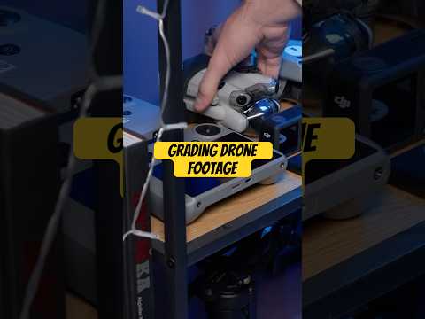 Learn how to grade your DRONE footage (film emulation tutorial) #filmemulation #drone #dronevideo