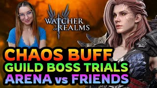 Dev Q&A 💥 Friendly Arena, Chaos Faction Buff & MORE 💡 Dev Insights ✤ Watcher of Realms