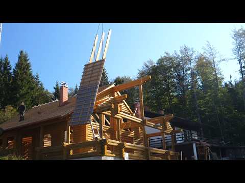 Demolish and Rebuild a New Cabin. | @naturalloghouse