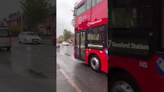 SLN’s 82104 seen at Regarder Road working 247 to Romford Station 11.9.25