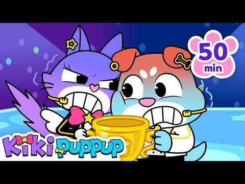 @Kikipuppup [BEST] Animal Cartoon Full Episdoes | +Compilation | Nursery Rhymes