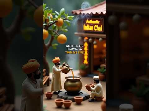 Miniature Tea Making Video With AI || Trending Ai Reels || Viral Reels
