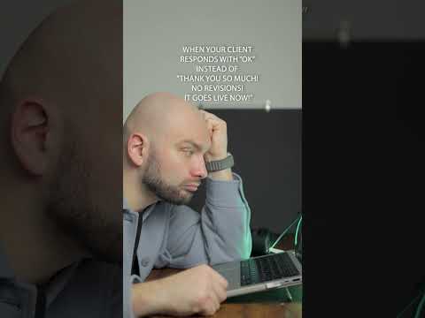 I love constructive feedback, but a praise goes a long way! 😆 #clientfeedback #customerfeedback