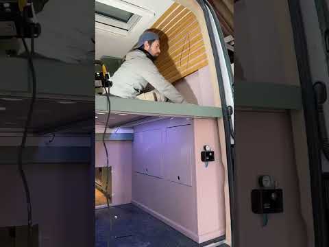 LWB Sprinter conversion. Before and after. Vanbuild. Campervan. Vantour