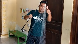 Cara Merakit Pancing Jaring model Bendera Paling Mudah dan Simpel di Jamin Panen Ikan