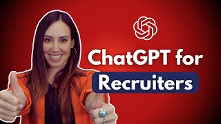 How ChatGPT Can Help Recruiters | The Millionaire Recruiter