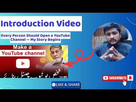 Every Person Should Open a YouTube Channel — My Story Begins