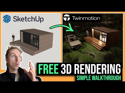 SketchUp to Twinmotion: Free Rendering Walkthrough for Beginners