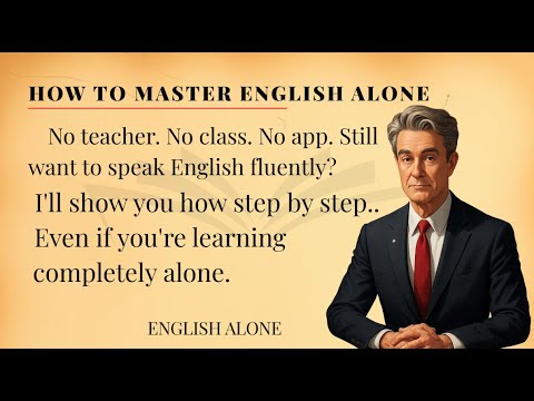 How to Master English at Alone || Speak English naturally and confidently ✅️ #learnenglish