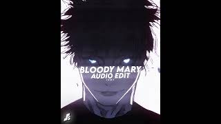 nah, I'd win. | bloody mary「 edit audio 」#gojo #bloodymary #ladygaga