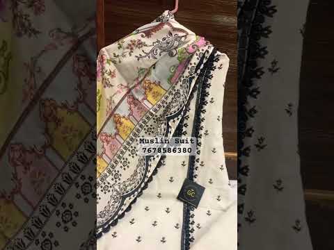 Grab this beauty @1595 only||#Suits#Summer#Shopping#muslin#trending#boutique#pakistanisuits