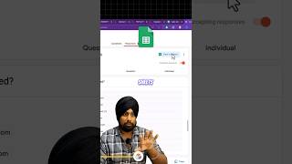 Export Google Forms Responses to Sheets #Googlesheets #googlesheetstutorial #googlesheetstips