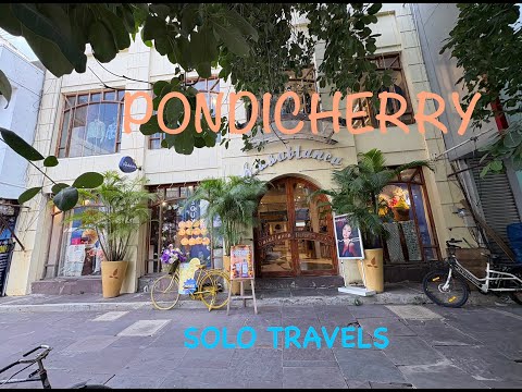 Pondicherry Solo Travel Vlog | My 3-Day Itinerary, Hidden Cafes & Calm Beaches You Must Visit