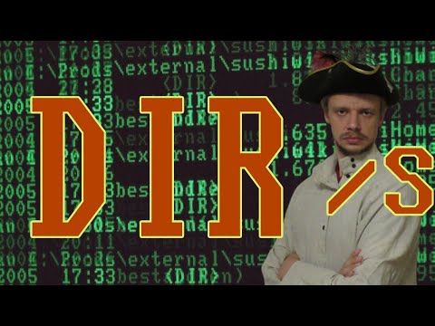 How to find files in FreeDOS (using DIR)