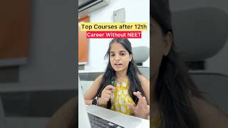 Top 5 High paying courses after 12th without NEET #PCB #class12 #career #cuet