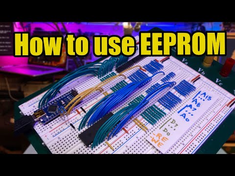 Burn an EEPROM with an 8-bit computer bus