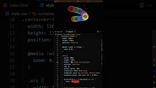 Colorful Circle Loader Animation Using HTML & CSS 🔄🎨 #coding  #programming  #css #animation