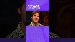 Nirvana talk ticket prices, what would you have paid to see them? Comments here 👉 #nirvana #songs