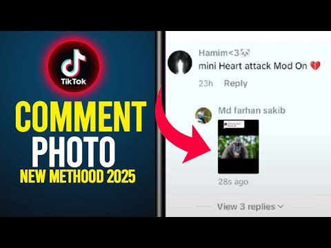 How to Comment Photo in Tiktok ( New Methood 2025)