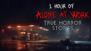 1 Hour of Rainy Night Shift Alone at Work Horror Stories | Vol. 1 (Compilation)
