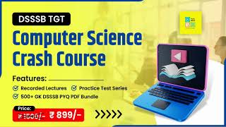 DSSSB TGT Computer Science 2023 | Crash Course | Last 30 Days Exam Strategy | Important Topics