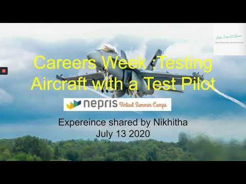 As a F-35 Test Pilot