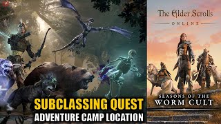How to Start Subclassing Quest and Choose Subclass | Adventure Camp Location | ESO