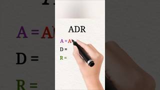 Full form of ADR | ADR full form | Full form | ADR ka full form | What is full form of ADR
