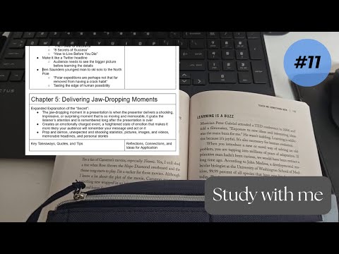 [No Sound] Study With Me #11 - Talk Like Ted Notes + Complex log() and Log()