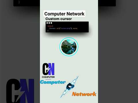 Custom Cursor HTML coding Animation || #shorts #viral #trending