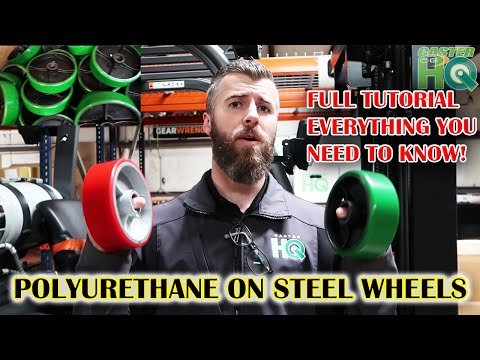 Polyurethane on Cast Iron Wheels