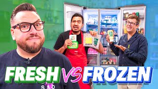 Chef vs Chef: Fresh vs Frozen (From Jamie’s Fridge Freezer!)