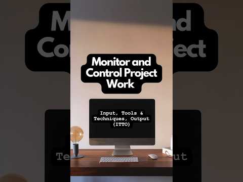 Monitor and Control Project Work #pmpexam #pmprep #itto #integrationmanagement