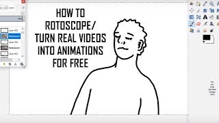 How to Rotoscope/Turn Video into an Animation using Free Software