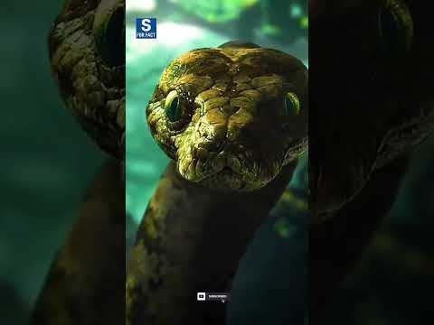 #Anaconda: Duniya Ka Sabse Bada Saap 😱😳 #snacks #anaconda #amazing #amazon #forest #shorts #reels