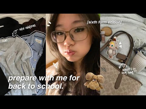 🖇️📓back to school prep 101 | clothing haul, what’s in my bag, goal setting, shopping etc