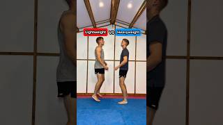 Lightweight vs heavyweight…