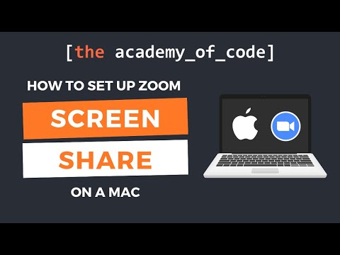 Zoom Access to Mac for Screen Sharing | The Academy of Code
