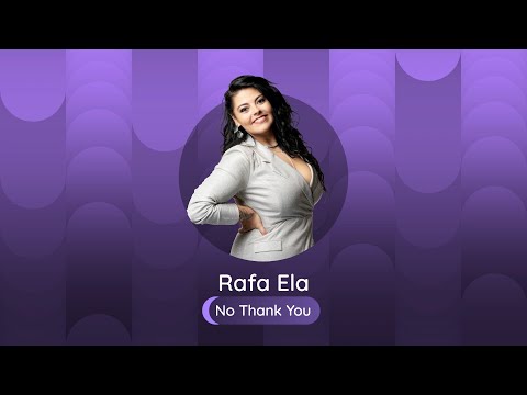 Rafa Ela - NO THANK YOU (Official Luxembourg Song Contest 2025 Lyric Video)