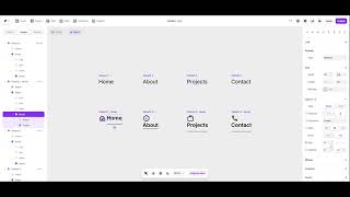 🔥 Create a Smooth Hover Menu Effect in @Framer  – No Code Needed!