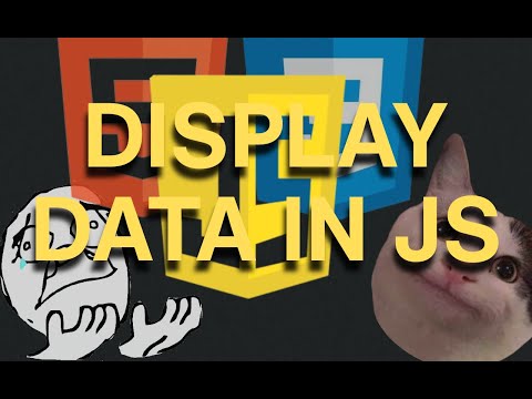How to Display Data in JavaScript Hell