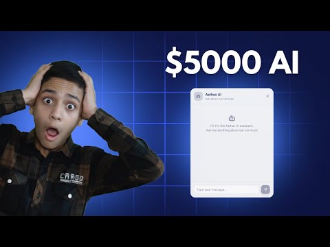 I Added a $5,000 AI Into a Website